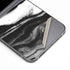 Black and White Marble Ink Galaxy Z Flip6 Skin